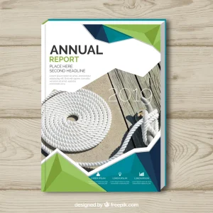 Geometric Cover Template