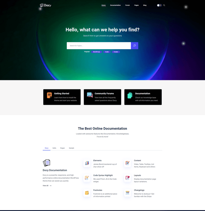 Cool Knowledge Base demo