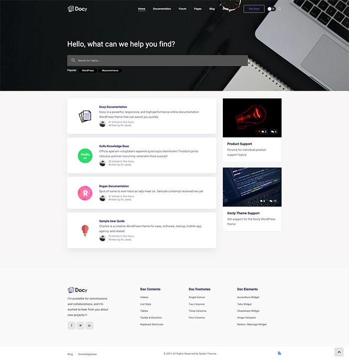 Focused Helpdesk demo