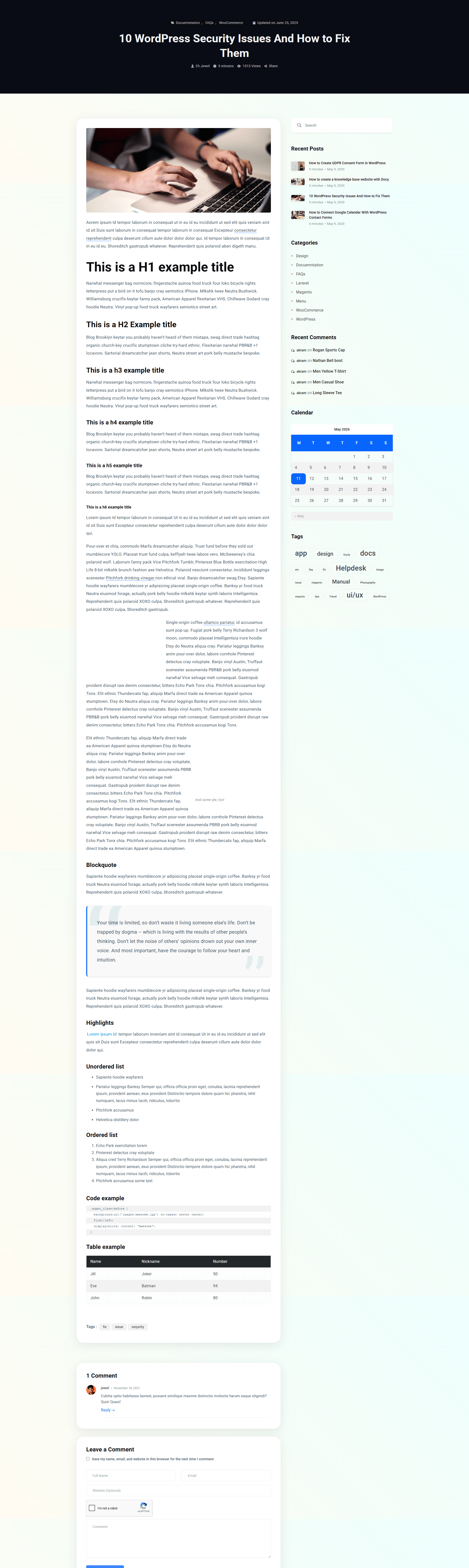 Blog Post: Banner Image
