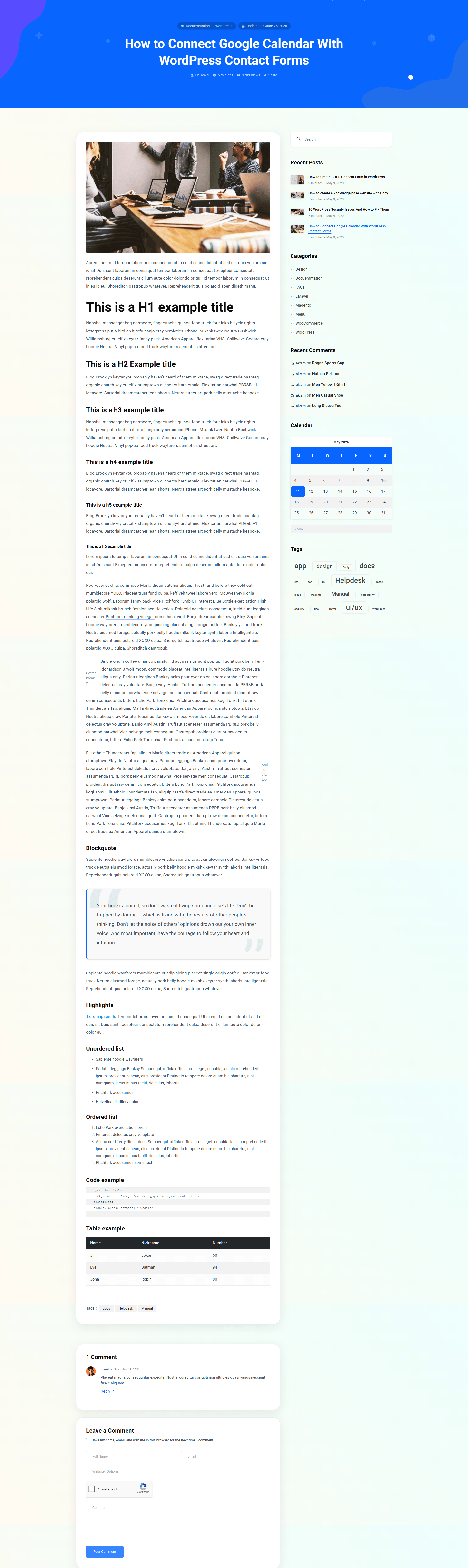 Blog Post: Colorful Banner