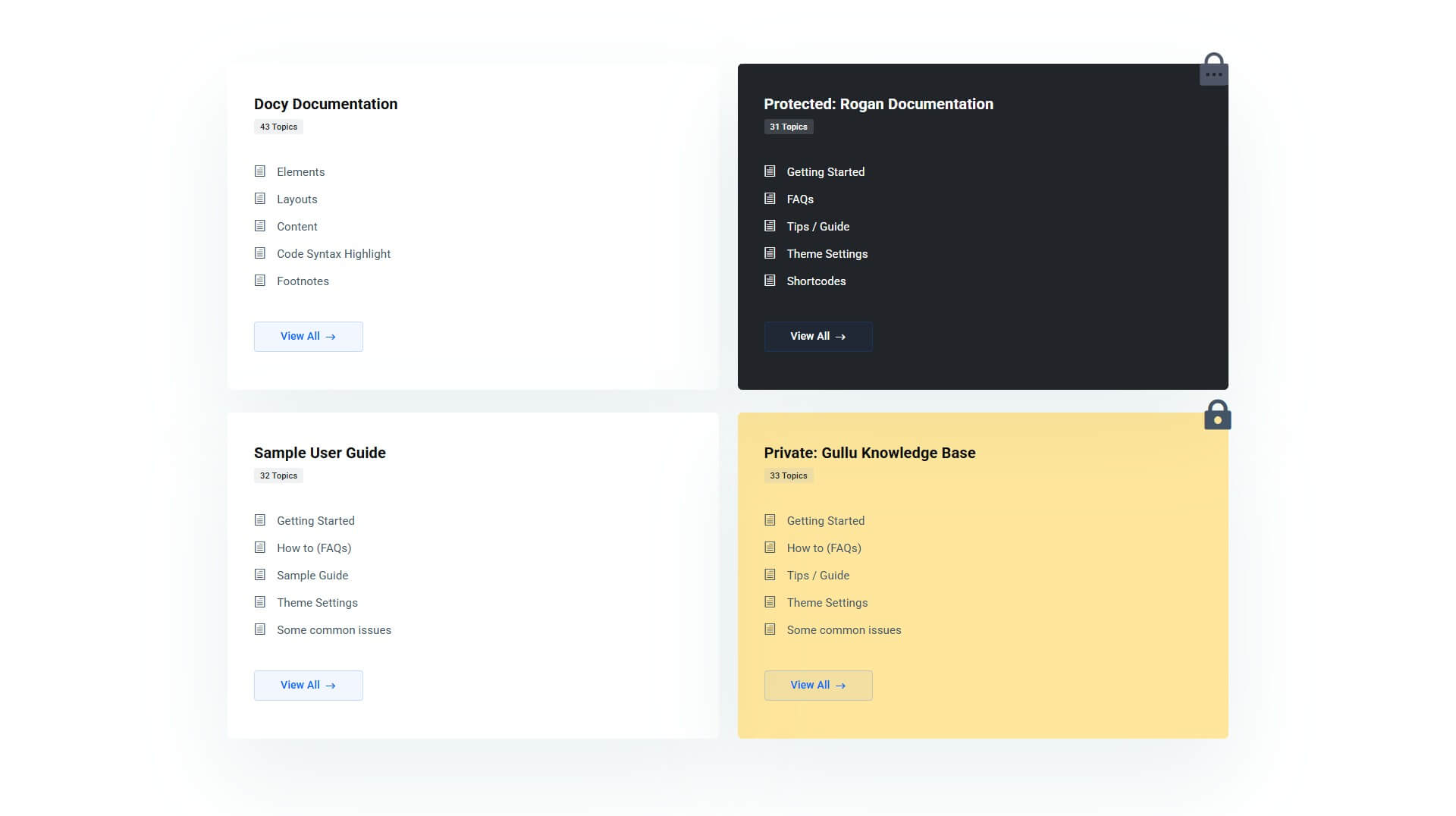 Knowledge Base Home