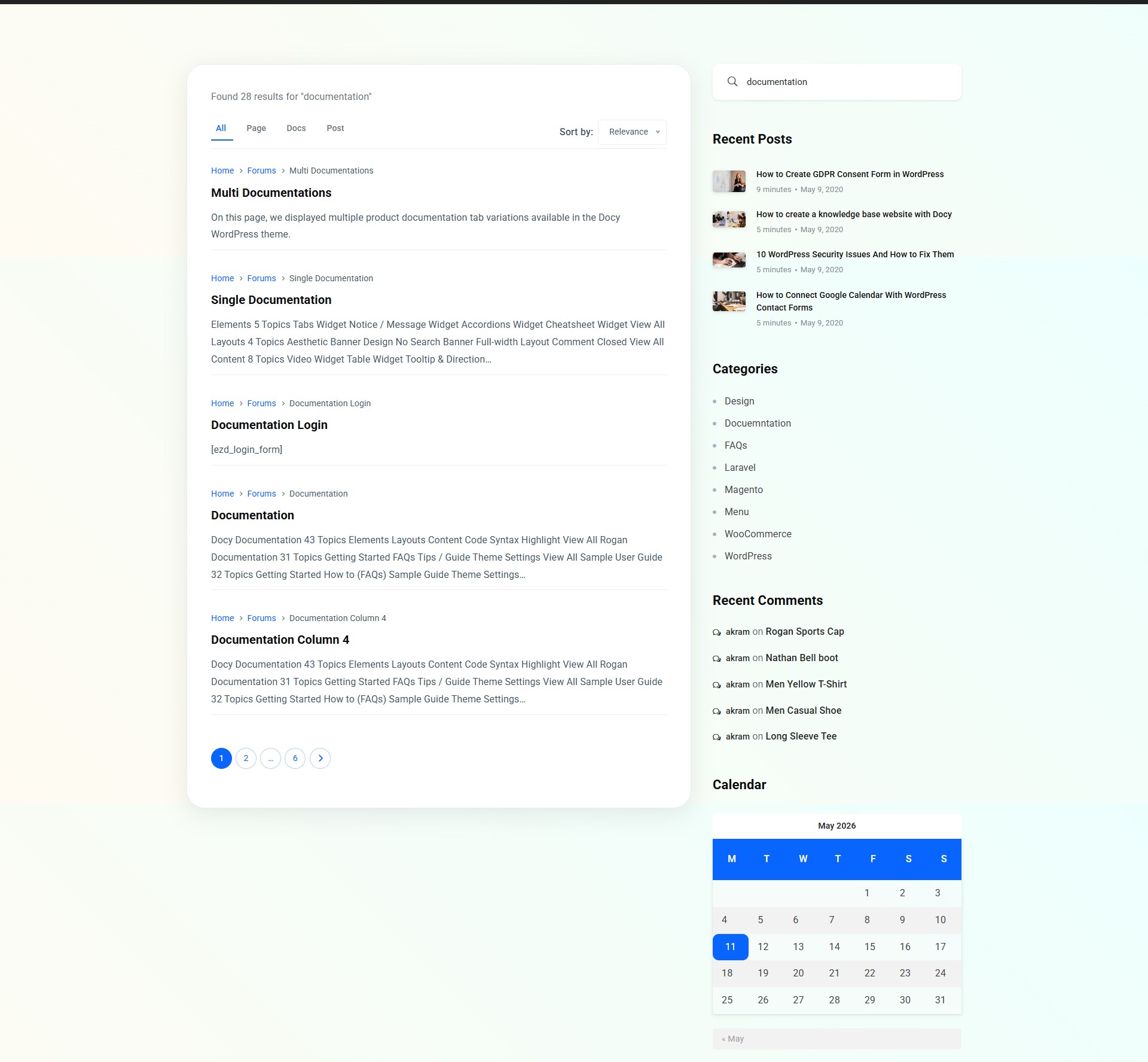 Search Results