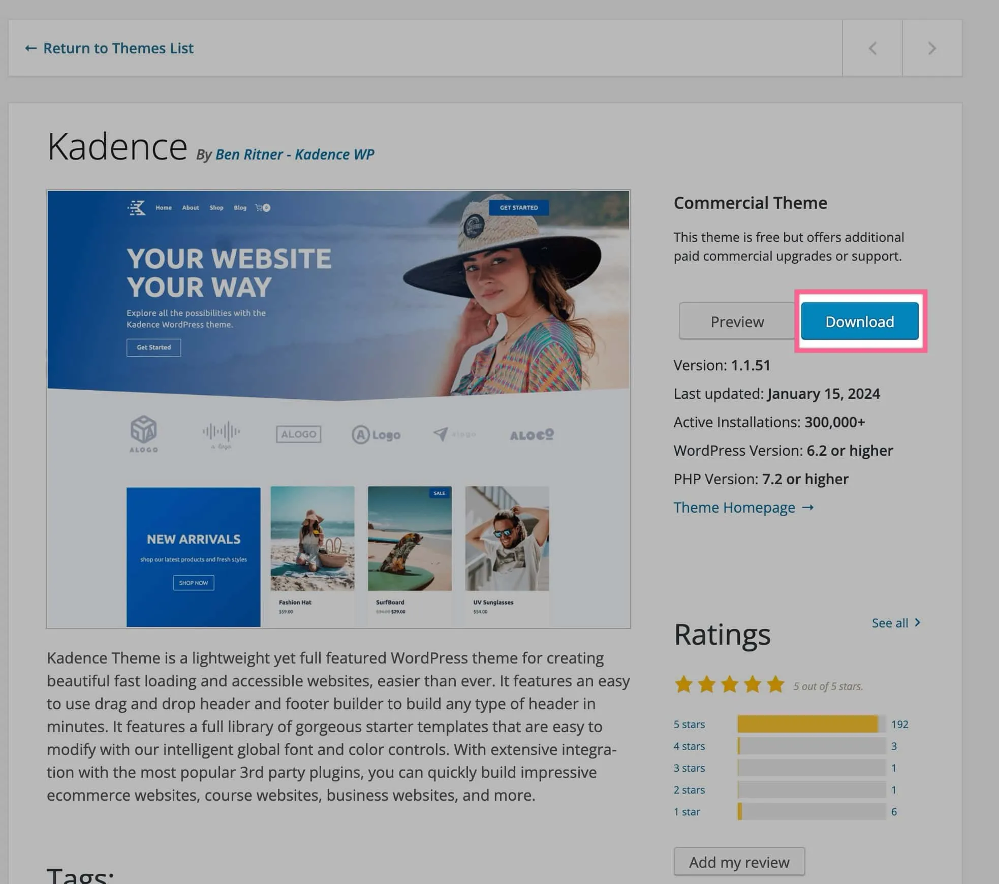 Download Kadence 1
